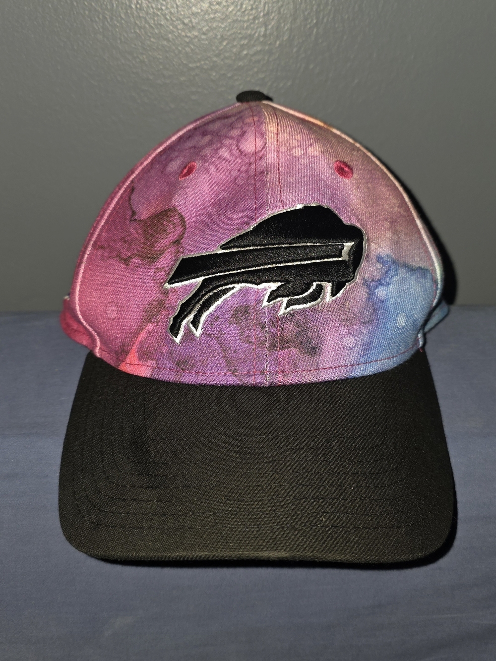 BUFFALO BILLS CRUCIAL CATCH Purple & Black Baseball Cap